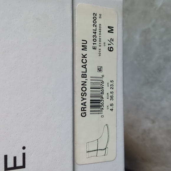 Vince Grayson Suede and Leather Black Boots - Picture 9 of 9